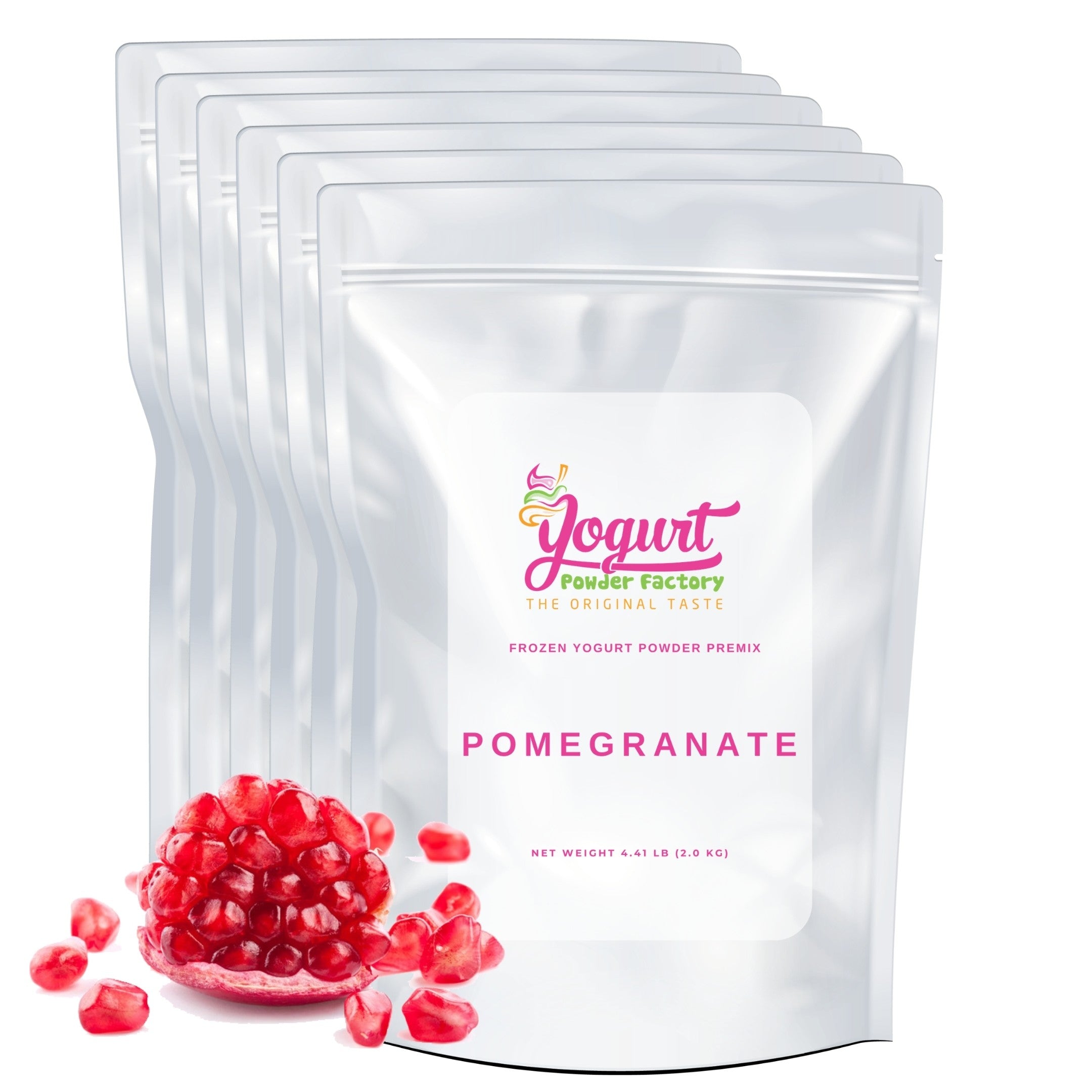 Pomegranate Frozen Yogurt Pre Mix One Box (12kg/26.45lb) image 0