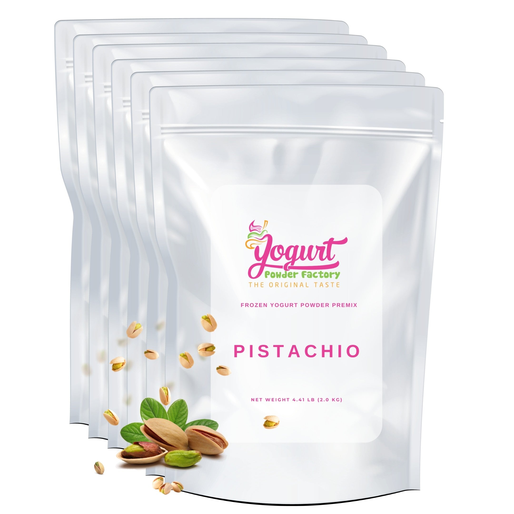 Pistachio Frozen Yogurt Pre Mix One Box (12kg/26.45lb) image 0