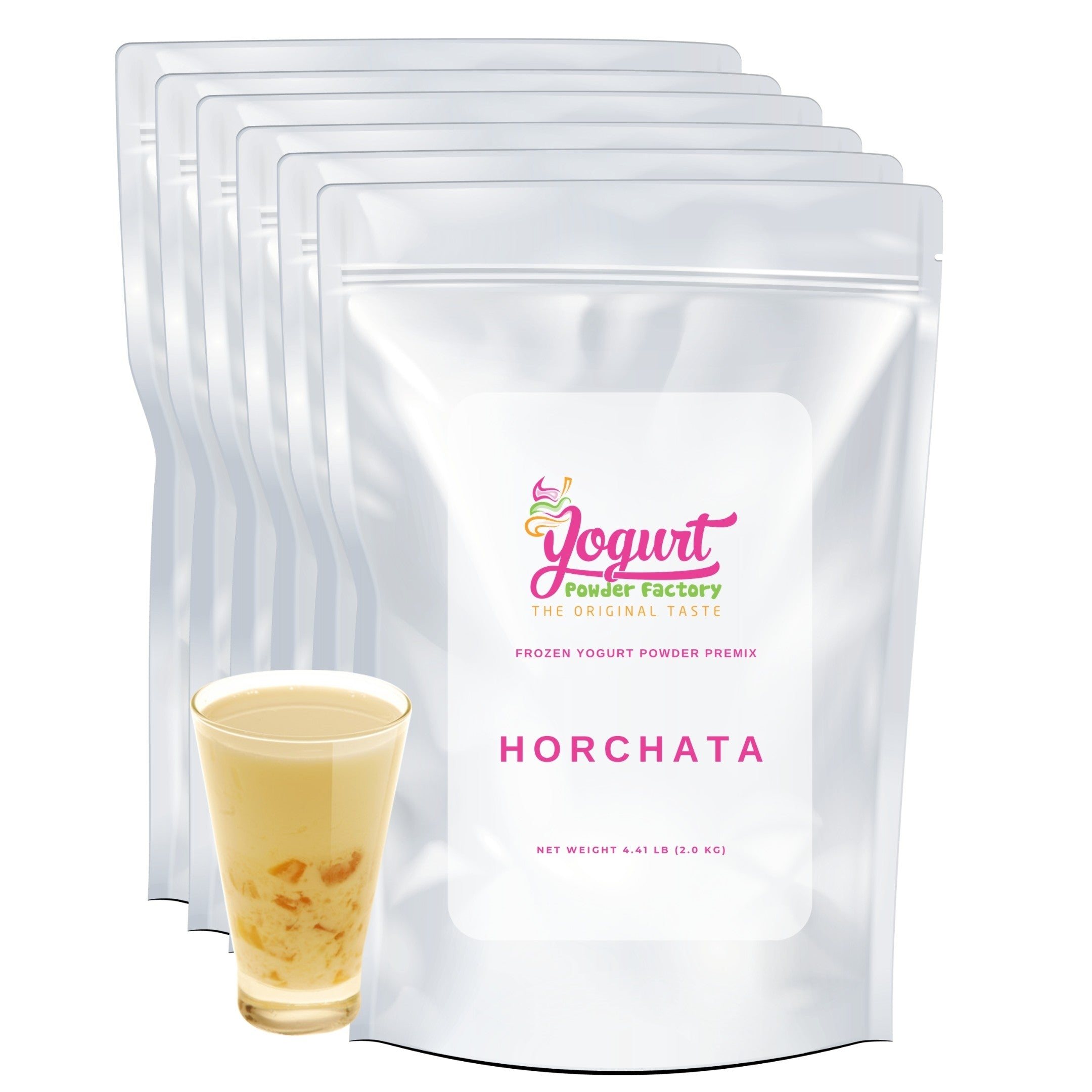 Horchata Frozen Yogurt Pre Mix One Box (12kg/26.45lb) image 0
