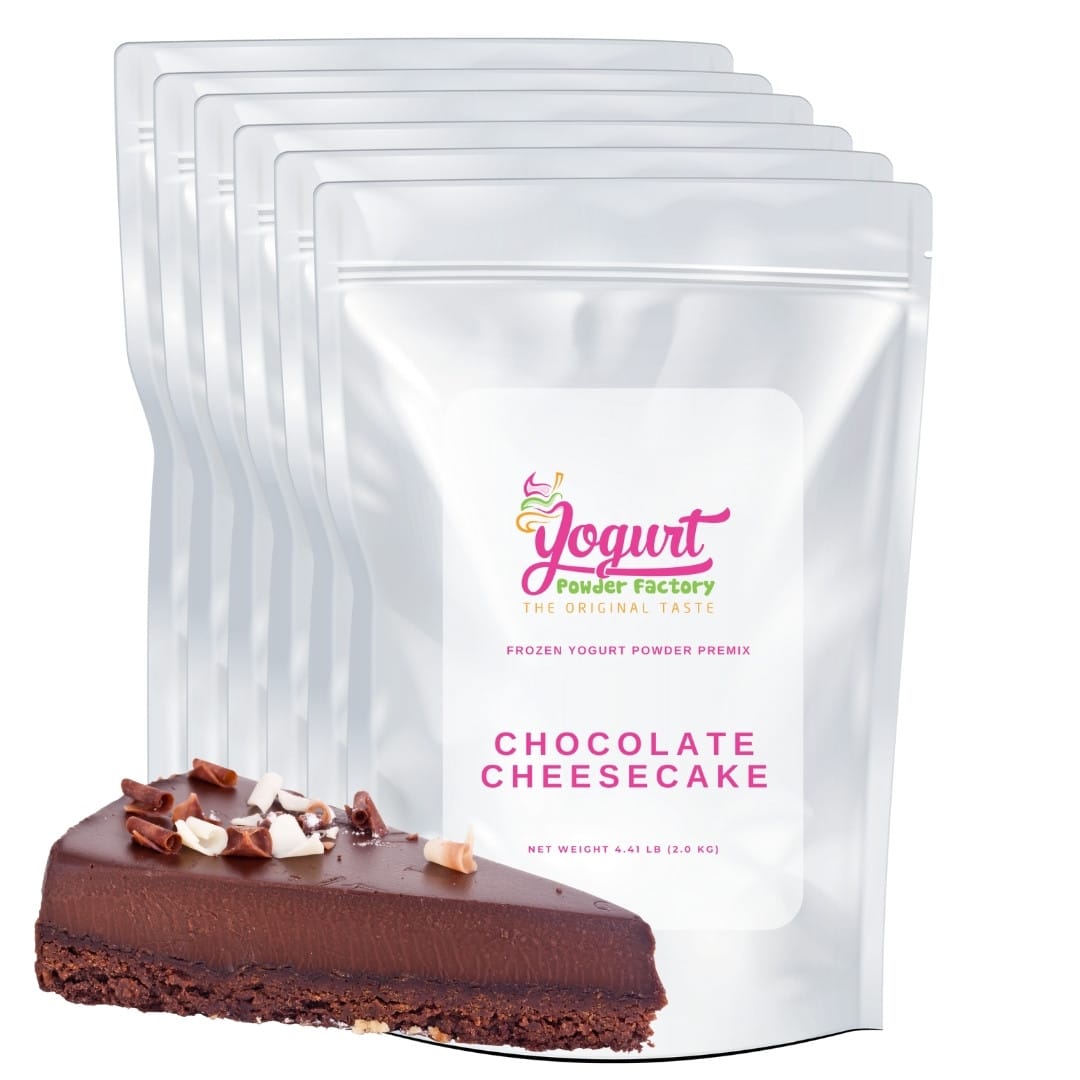 Chocolate Cheesecake Frozen Yogurt Pre Mix One Box (12kg/26.45lb) image 0