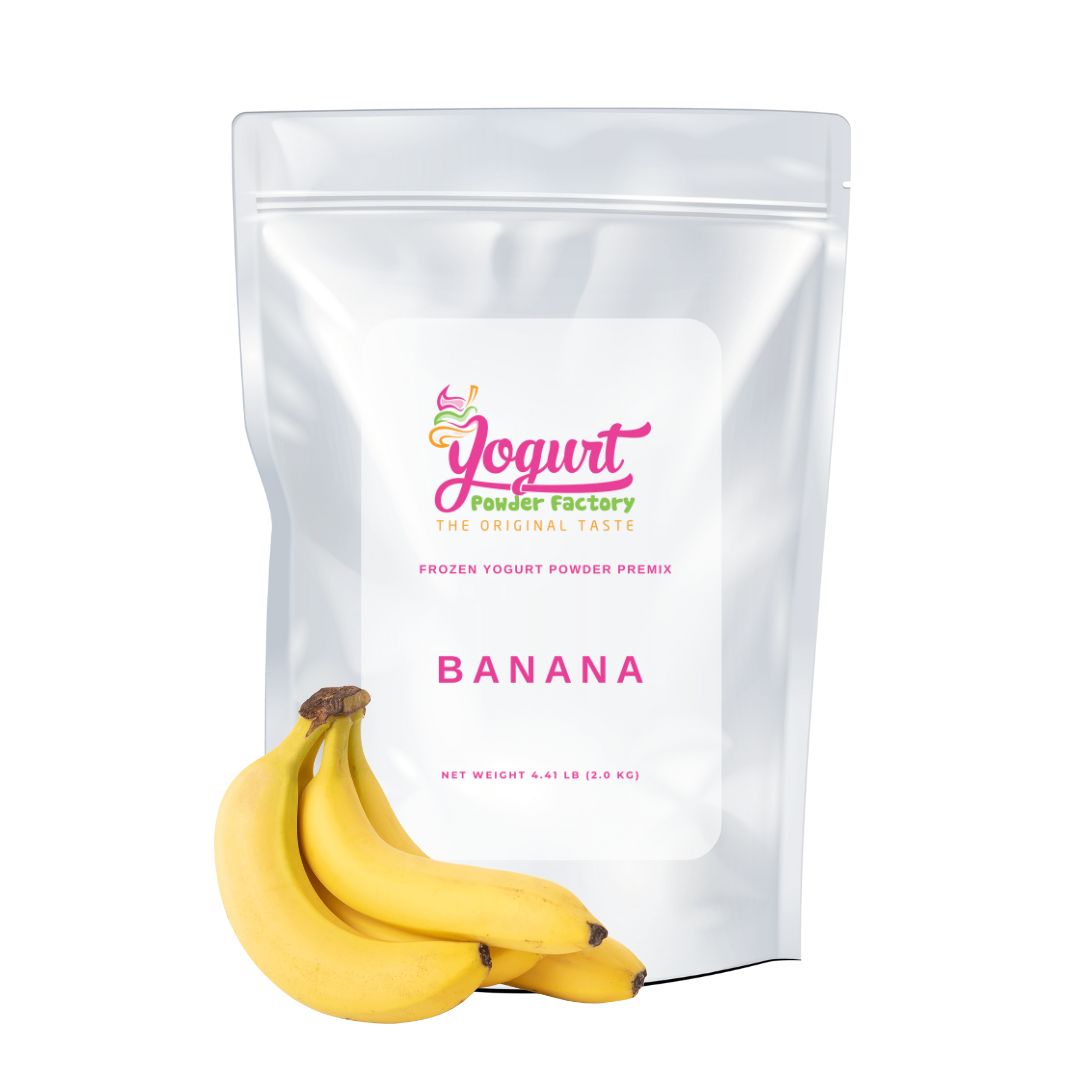 Banana Frozen Yogurt Pre Mix Powder
