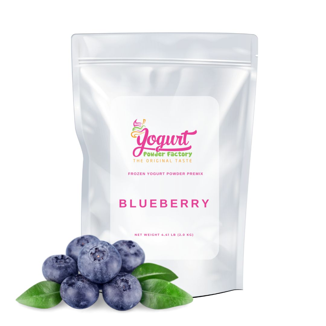 Blueberry Frozen Yogurt Pre Mix Powder