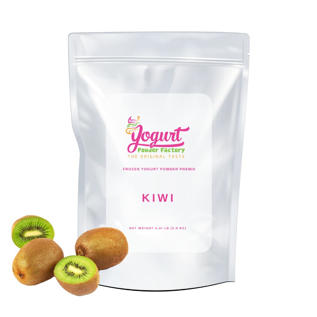 Kiwi Frozen Yogurt Pre Mix Powder