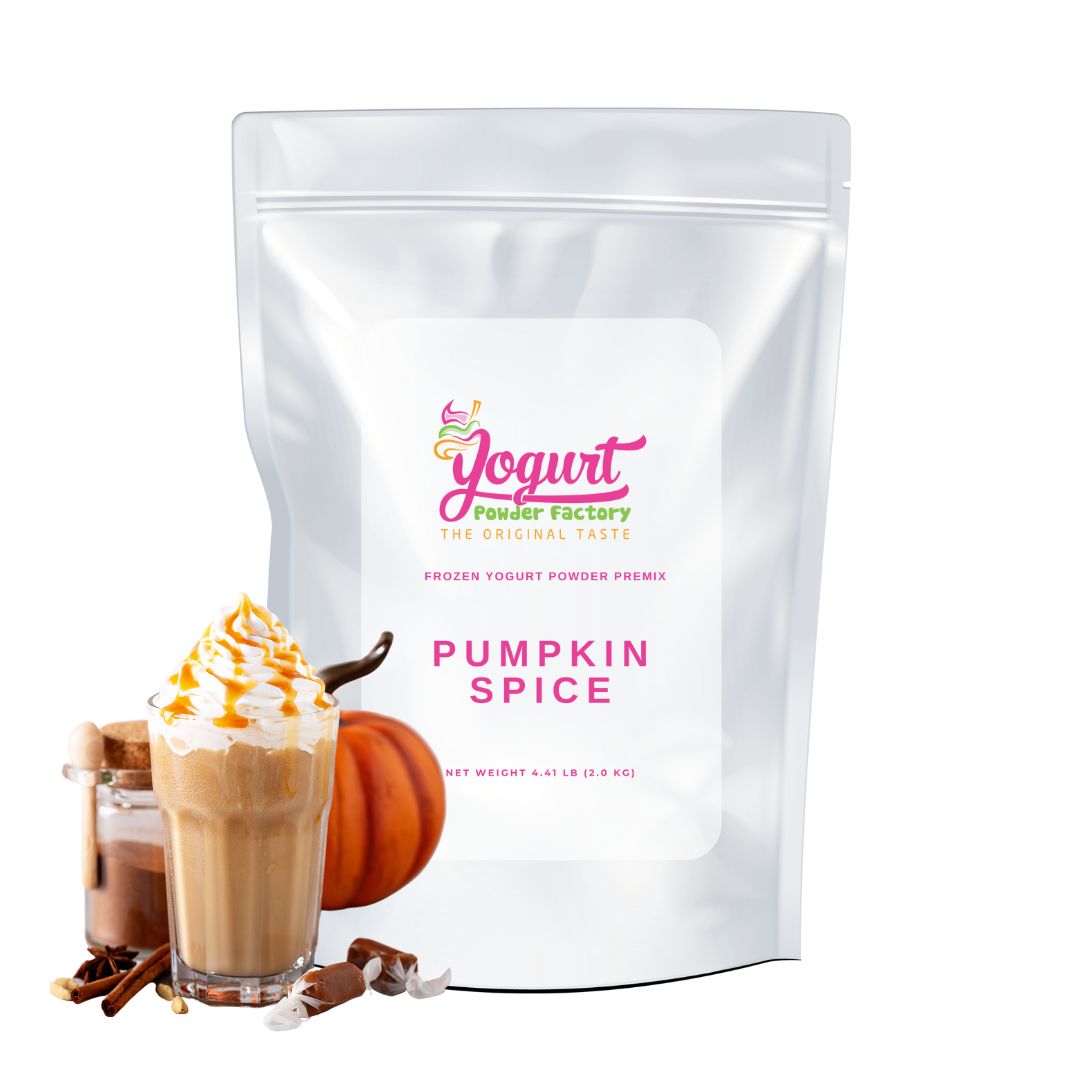 Pumpkin Spice Frozen Yogurt Pre Mix Powder
