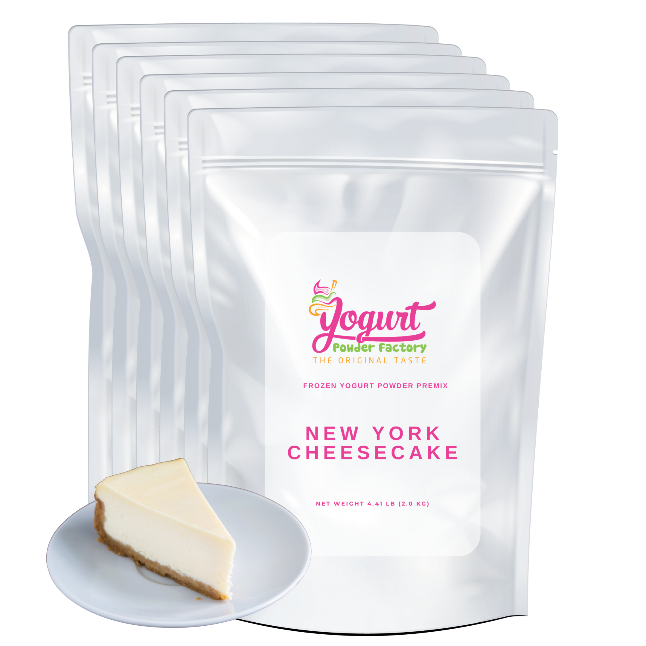 New York Cheese Cake Frozen Yogurt Pre Mix One Box (12kg/26.45lb) image 0