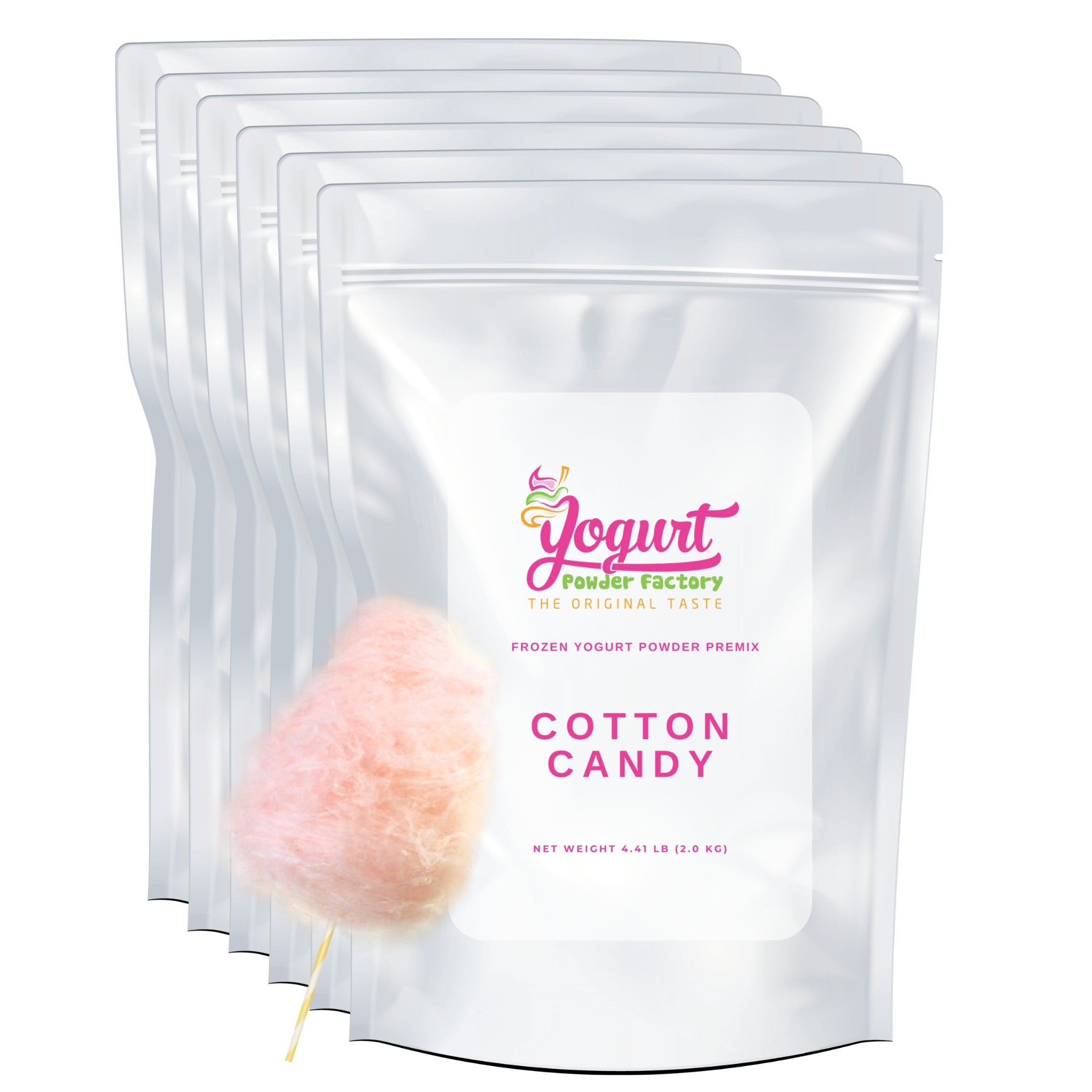 Cotton Candy Frozen Yogurt Pre Mix One Box (12kg/26.45lb) image 0