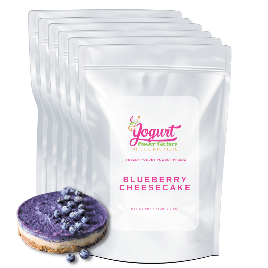 Blueberry Cheese Cake Frozen Yogurt Pre Mix One Box (12kg/26.45lb) image 0