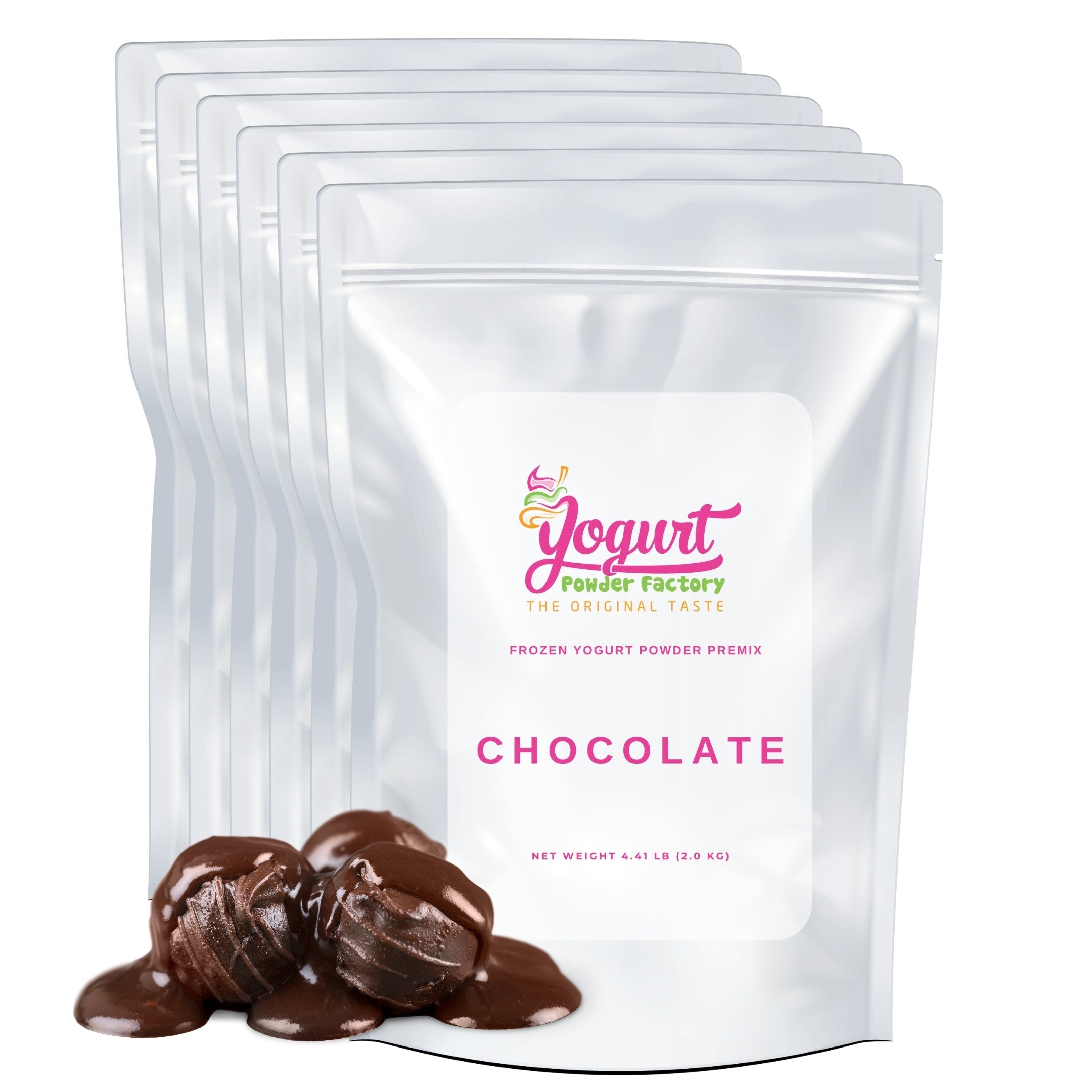 Chocolate Frozen Yogurt Pre Mix One Box (12kg/26.45Lbs) image 0