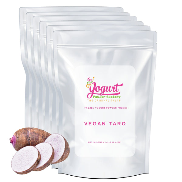 Vegan Taro Frozen Yogurt Pre Mix One Box (12kg/26.45lb)