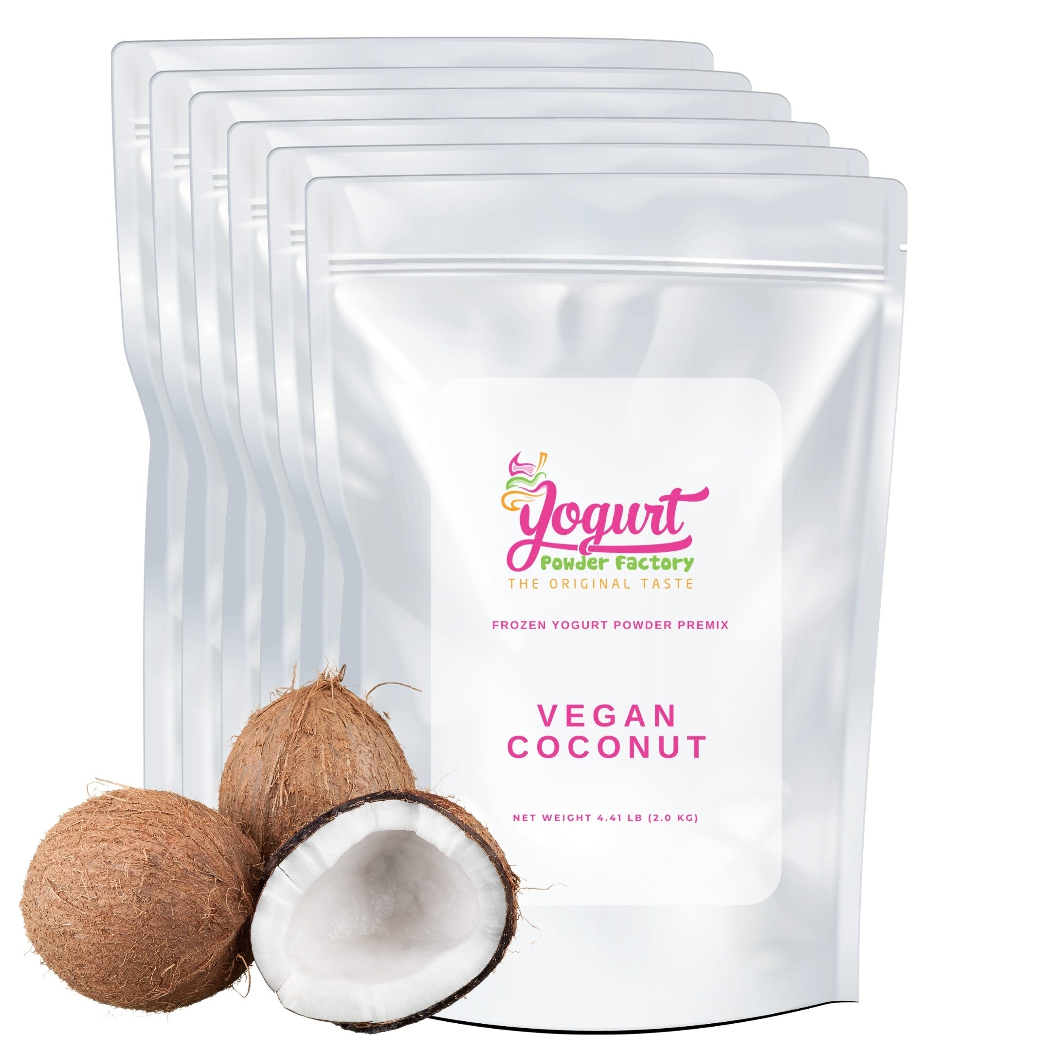 Vegan Coconut Frozen Yogurt Pre Mix One Box (12kg/26.45lb) image 0