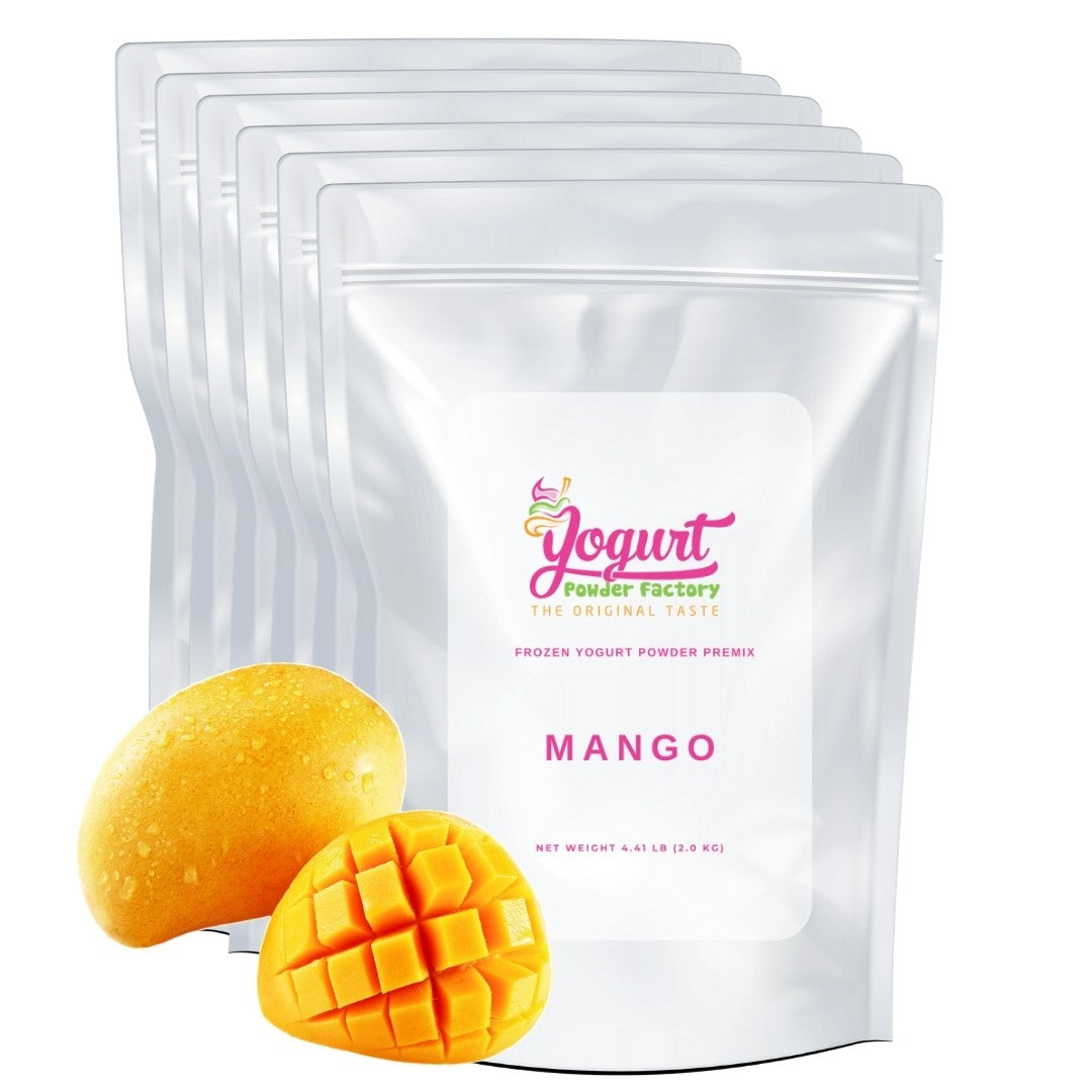 Mango Frozen Yogurt Pre Mix One Box (12kg/26.45lb) image 0
