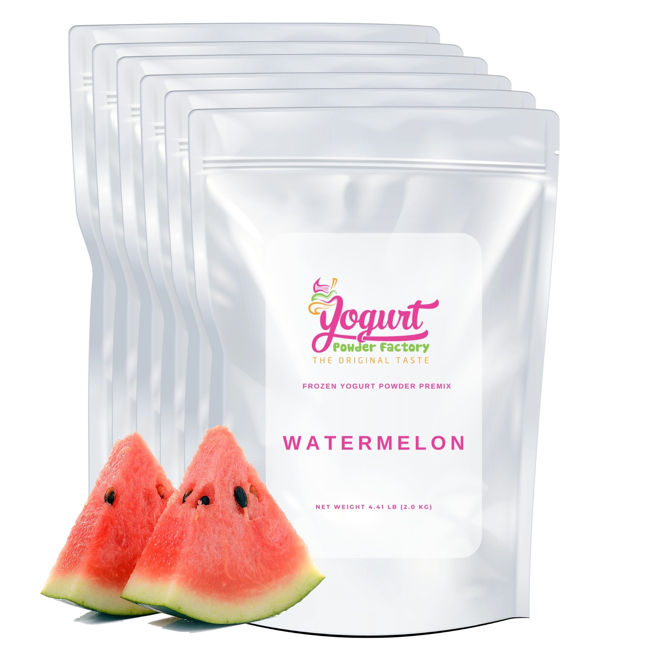 Watermelon Frozen Yogurt Pre Mix One Box (12kg/26.45lb) image 0