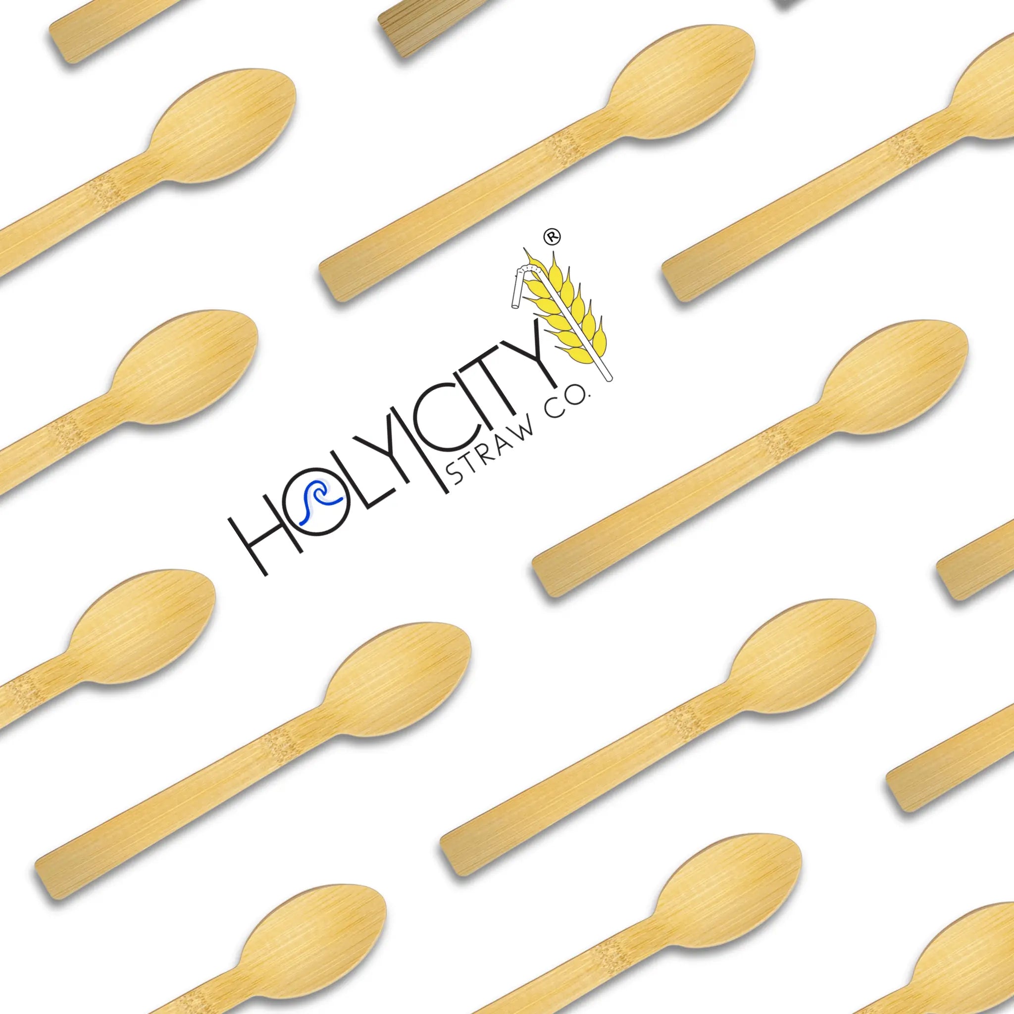 6.7" Bamboo Spoons