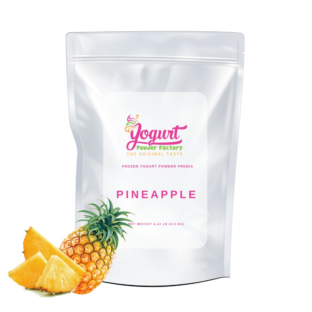 Pineapple Frozen Yogurt Pre Mix Powder