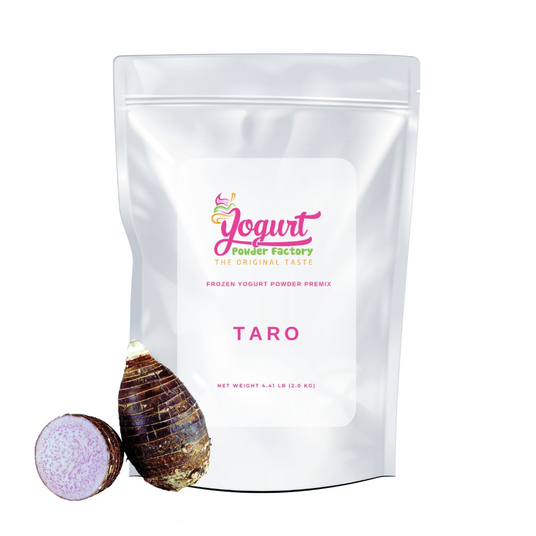 Taro Frozen Yogurt Pre Mix One Box (12kg/26.45lb)