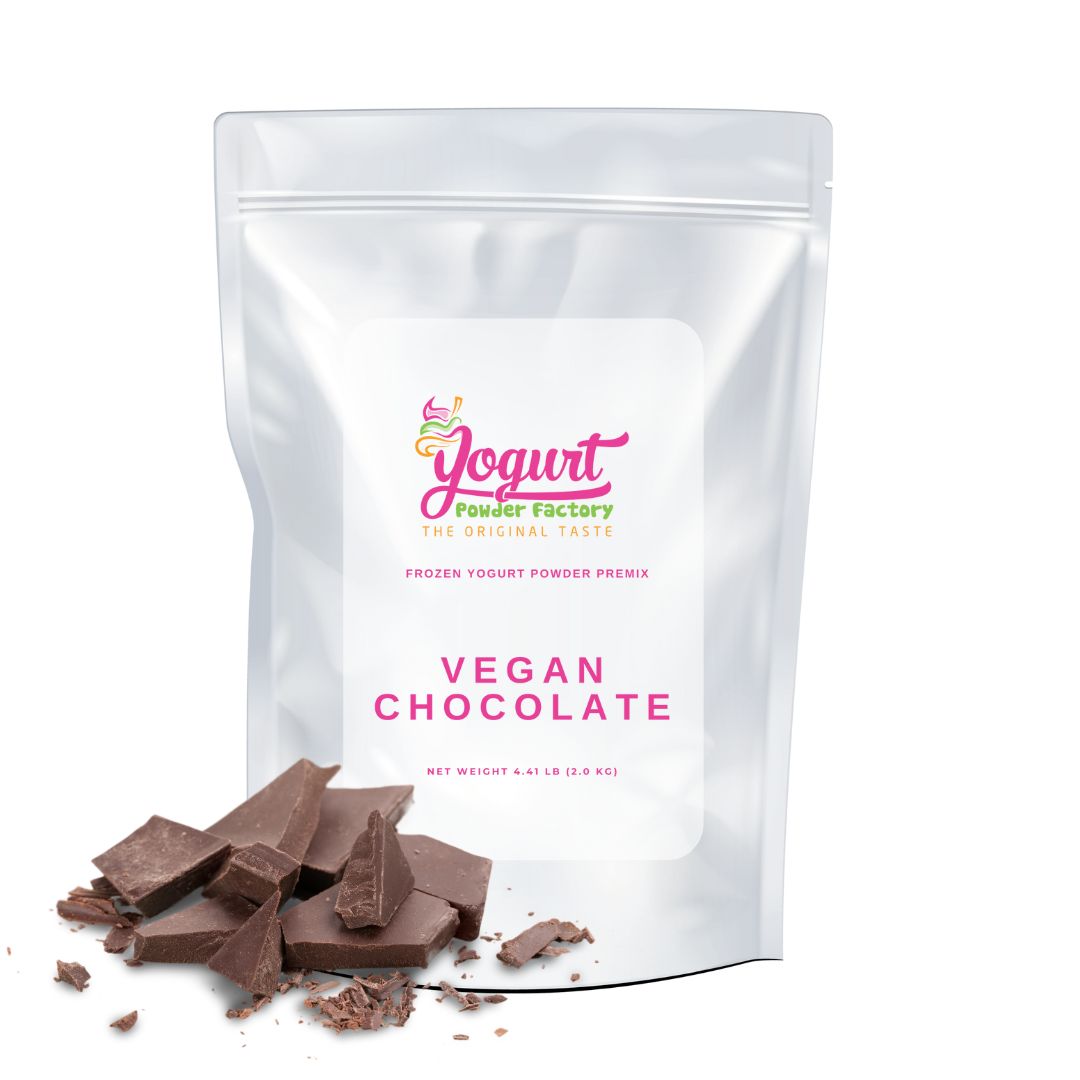 Vegan Chocolate Frozen Yogurt Pre Mix Powder