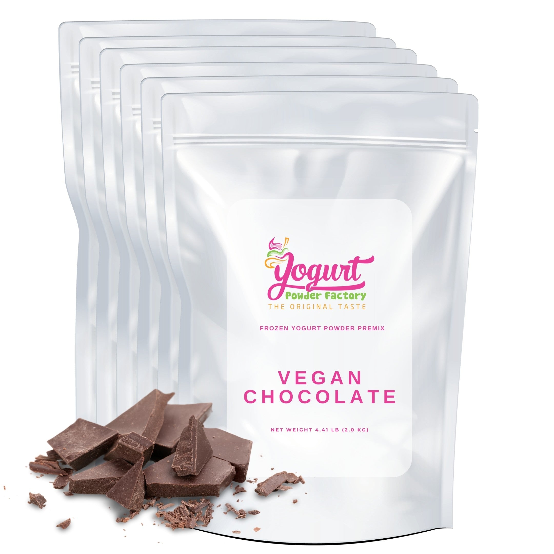 Vegan Chocolate Frozen Yogurt Pre Mix One Box (12kg/26.45lb) image 0