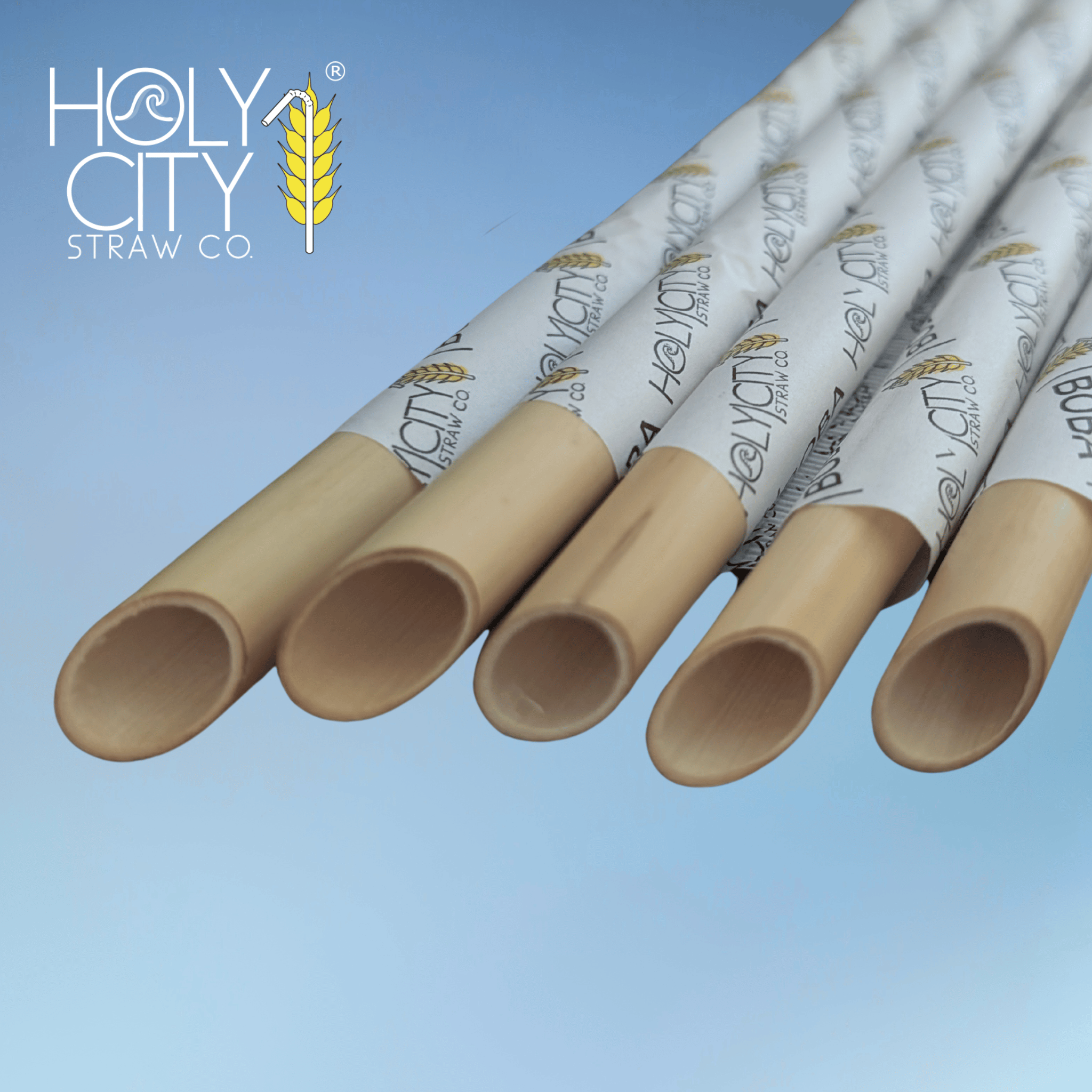 7.9" Wrapped Boba Reed Straws