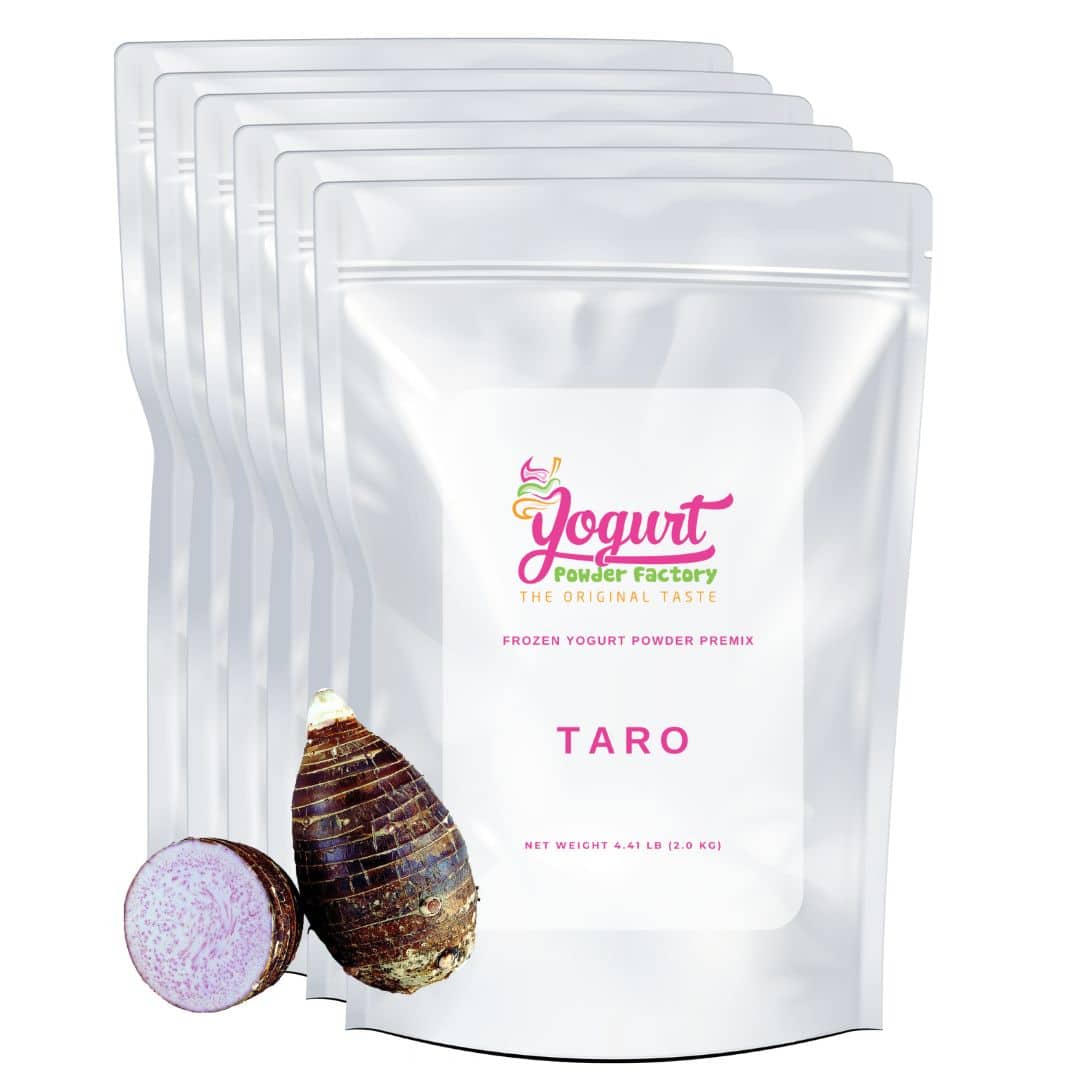 Taro Frozen Yogurt Pre Mix One Box (12kg/26.45lb)