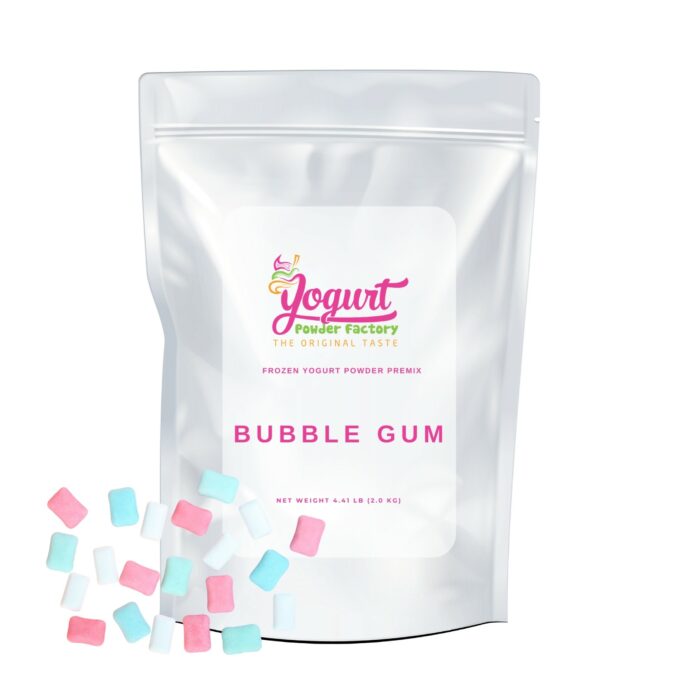 Bubble Gum Frozen Yogurt Pre Mix One Bag (2kg/4.4lb)