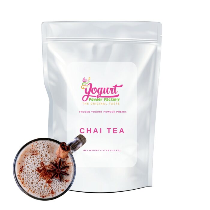Chai Vanilla Tea Frozen Yogurt Pre Mix One Bag (2kg/4.4lb)