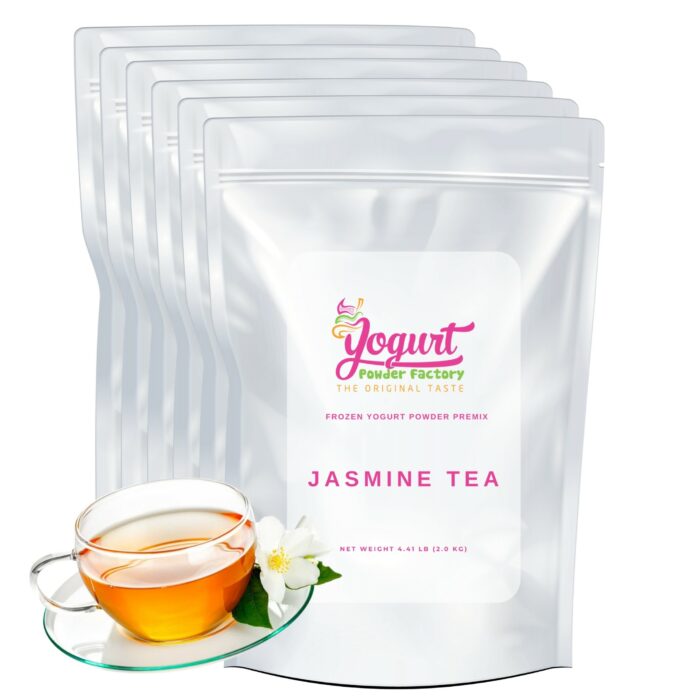 Jasmine Tea Frozen Yogurt Pre Mix One Box (12kg/26.45lb)