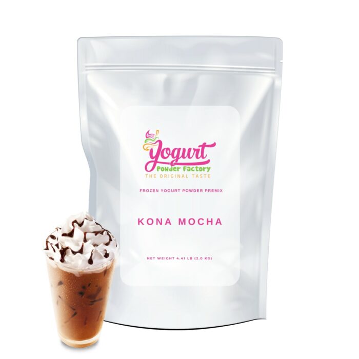 Kona Mocha Frozen Yogurt Pre Mix One Bag (2kg/4.4lb)