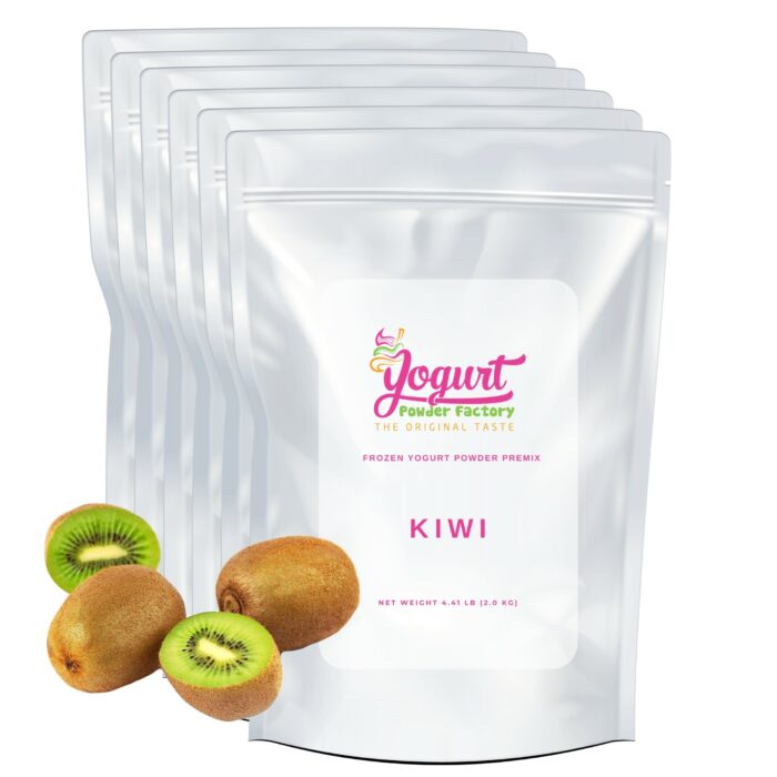 Kiwi Frozen Yogurt Pre Mix One Box (12kg/26.45lb)
