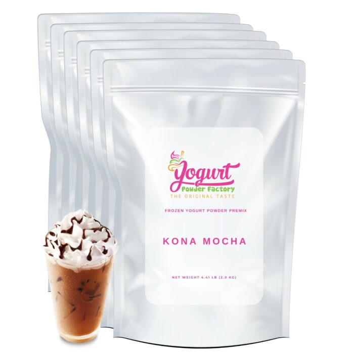 Kona Mocha Frozen Yogurt Pre Mix One Box (12kg/26.45lb)