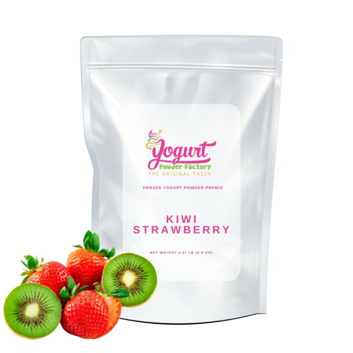 Kiwi Strawberry Frozen Yogurt Pre Mix One Bag (2kg/4.4lb)