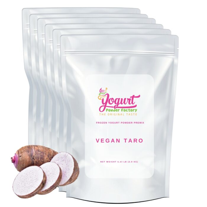 Vegan Taro Frozen Yogurt Pre Mix One Box (12kg/26.45lb)