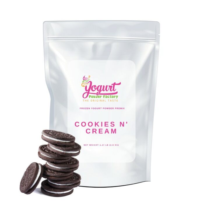 Cookies n' Cream Frozen Yogurt Pre Mix One Bag (2kg/4.4lb)