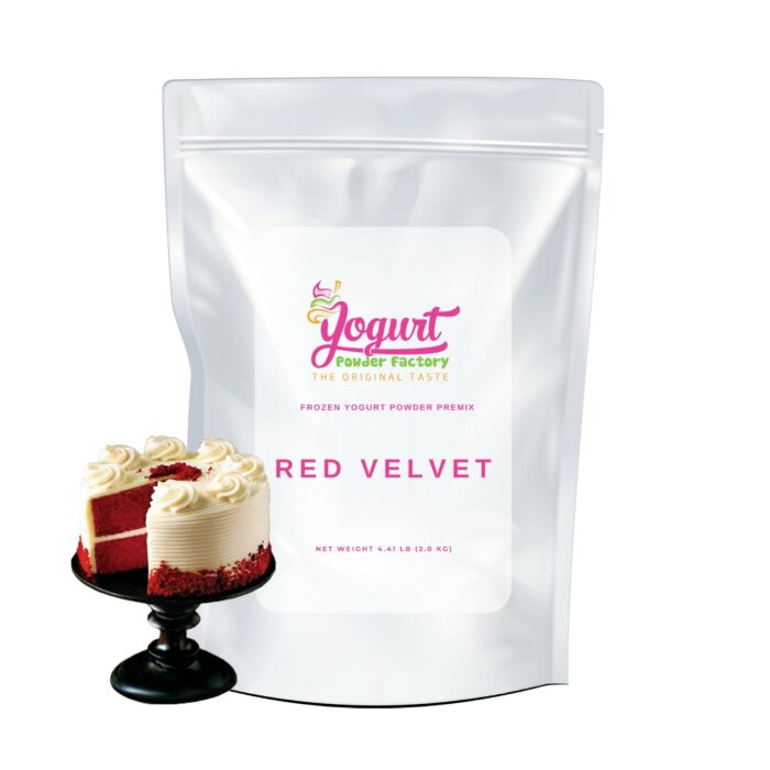Red Velvet Frozen Yogurt Pre Mix One Bag (2kg/4.4lb)