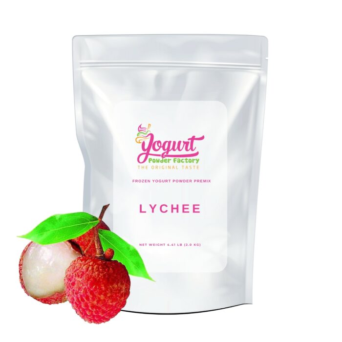 Lychee Frozen Yogurt Pre Mix One Bag (2kg/4.4lb)