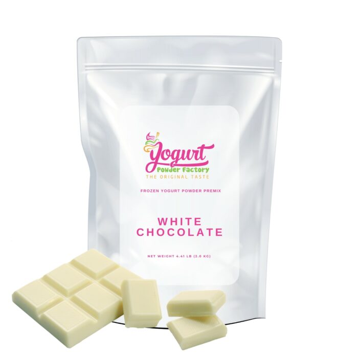 White Chocolate Frozen Yogurt Pre Mix One Bag (2kg/4.4lb)