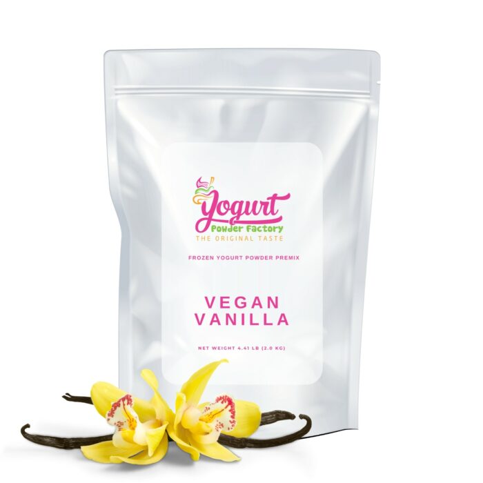 Vegan Vanilla Frozen Yogurt Pre Mix One Bag (2kg/4.4lb)