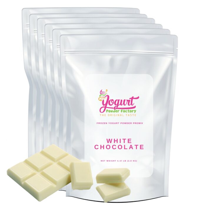 White Chocolate Frozen Yogurt Pre Mix One Box (12kg/26.45lb)