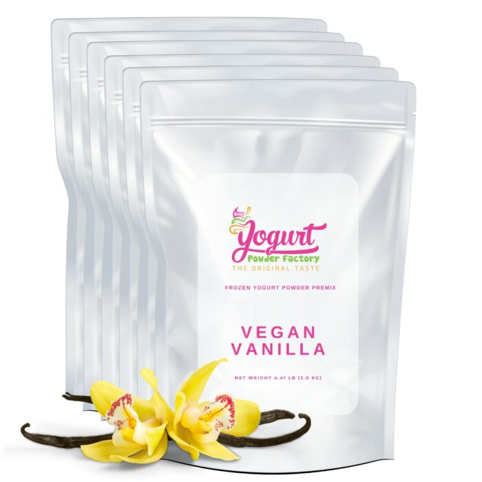 Vegan Vanilla Frozen Yogurt Pre Mix One Box (12kg/26.45lb)