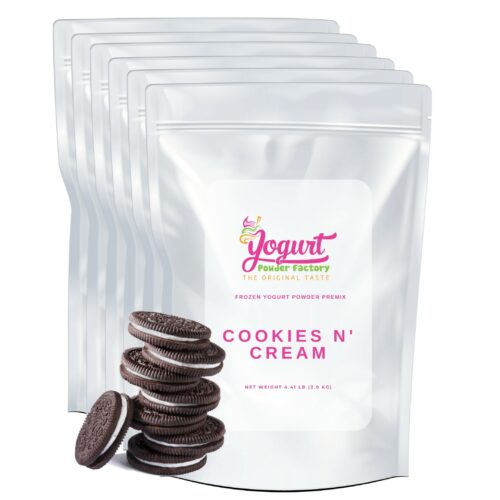 Cookies n' Cream Frozen Yogurt Pre Mix One Box (12kg/26.45lb)