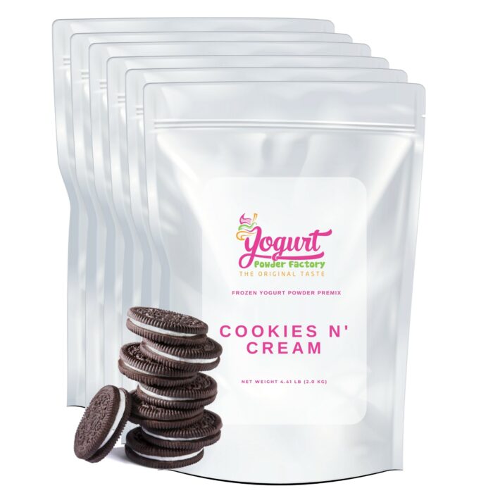 Cookies n' Cream Frozen Yogurt Pre Mix One Box (12kg/26.45lb)