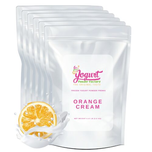 Orange Cream Frozen Yogurt Pre Mix One Box (12kg/26.45lb)