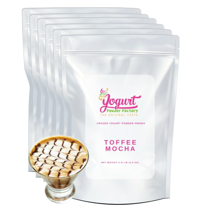 Toffee Mocha Frozen Yogurt Pre Mix One Box (12kg/26.45lb)