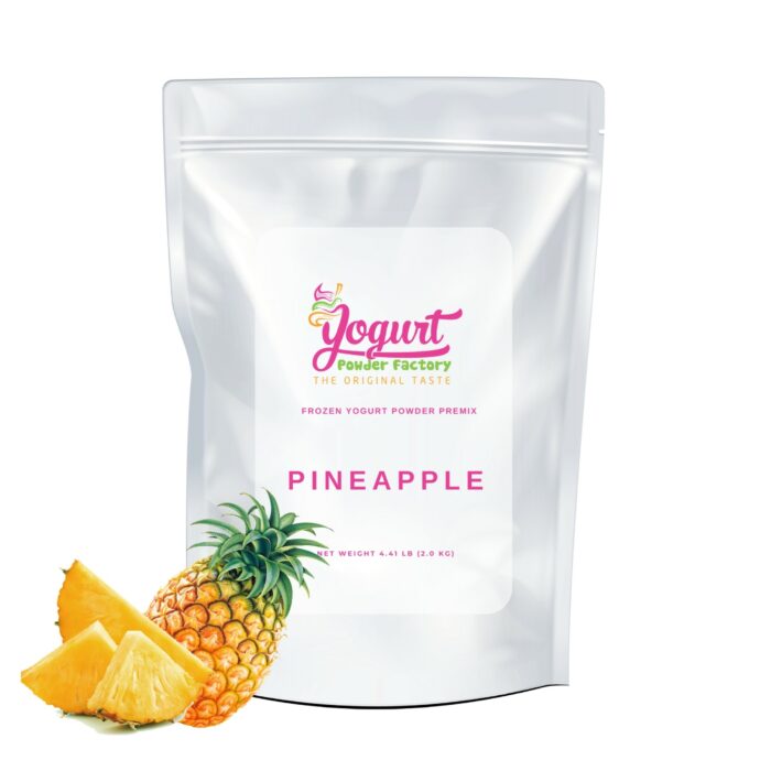 Pineapple Frozen Yogurt Pre Mix One Bag (2kg/4.4lb)