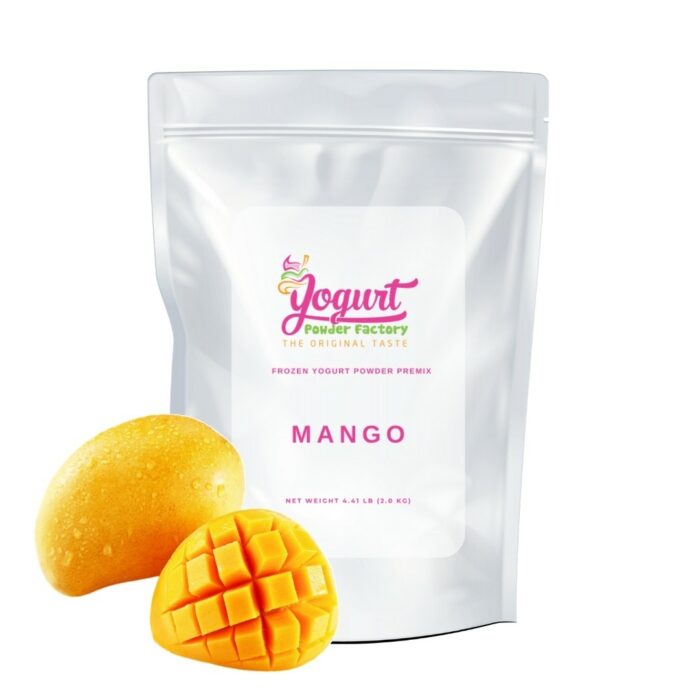 Mango Frozen Yogurt Pre Mix One Bag (2kg/4.4lb)