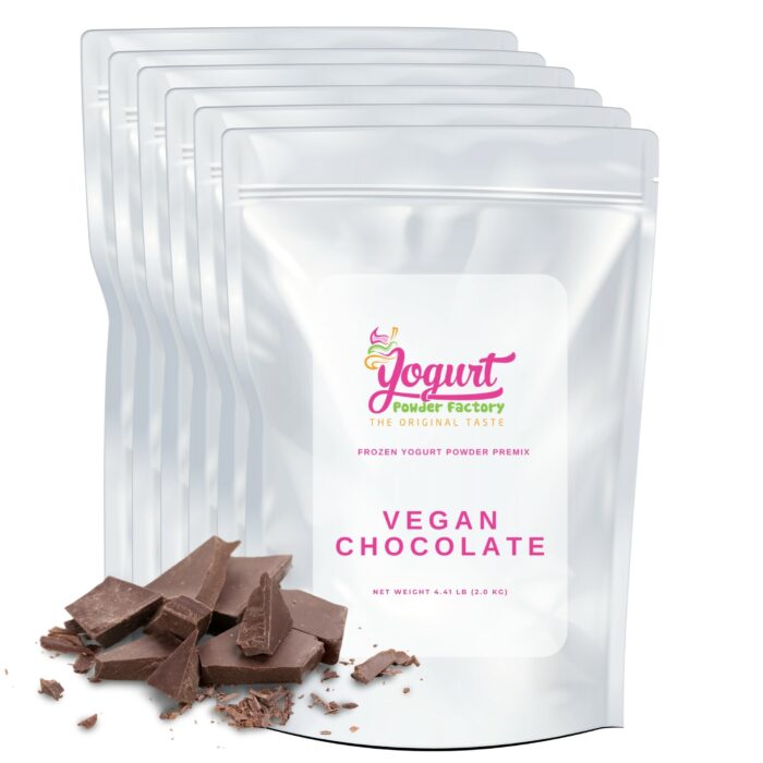 Vegan Chocolate Frozen Yogurt Pre Mix One Box (12kg/26.45lb)