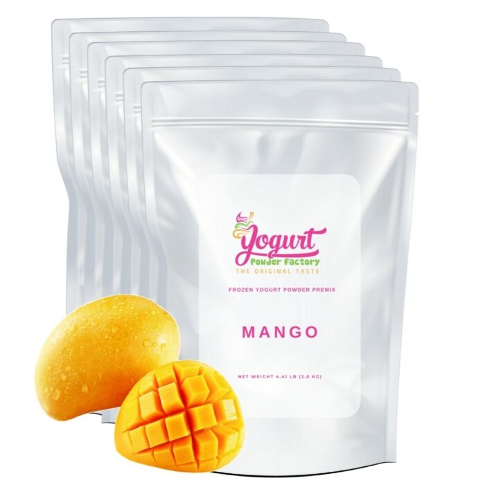 Mango Frozen Yogurt Pre Mix One Box (12kg/26.45lb)