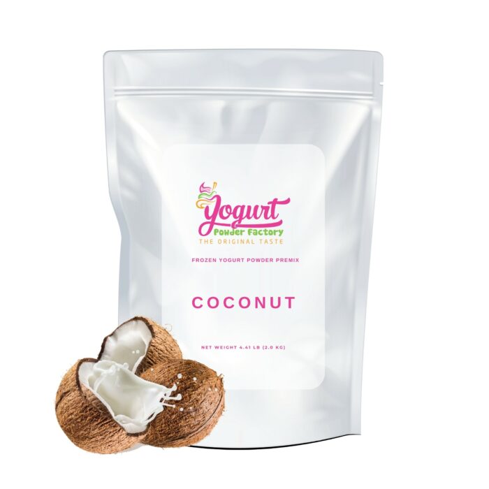 Coconut Frozen Yogurt Pre Mix One Bag (2kg/4.4lb)
