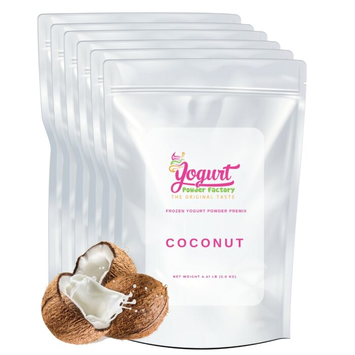 Coconut Frozen Yogurt Pre Mix One Box (12kg/26.45lb)