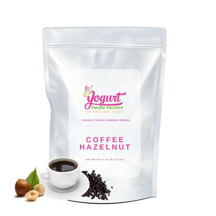 Coffee Hazelnut Frozen Yogurt Pre Mix One Bag (2kg/4.4lb)