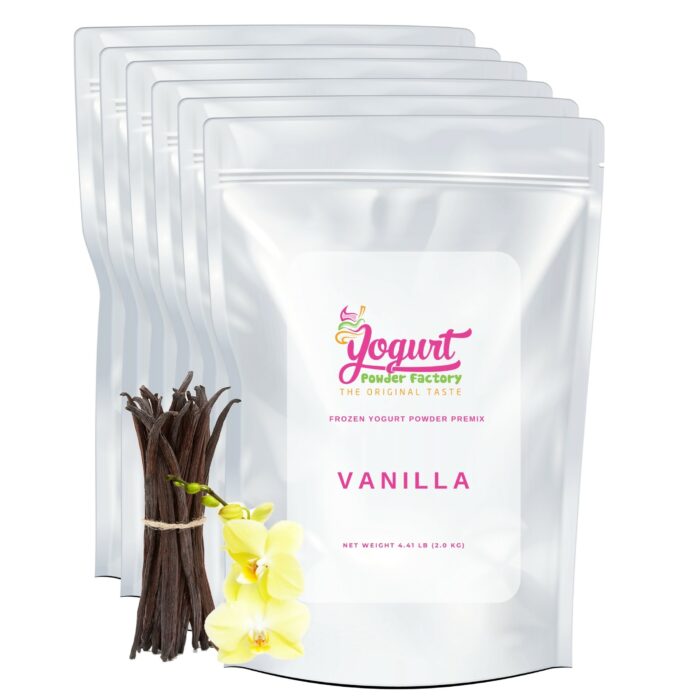 Vanilla Frozen Yogurt Pre Mix One Box (12kg/26.45Lbs)